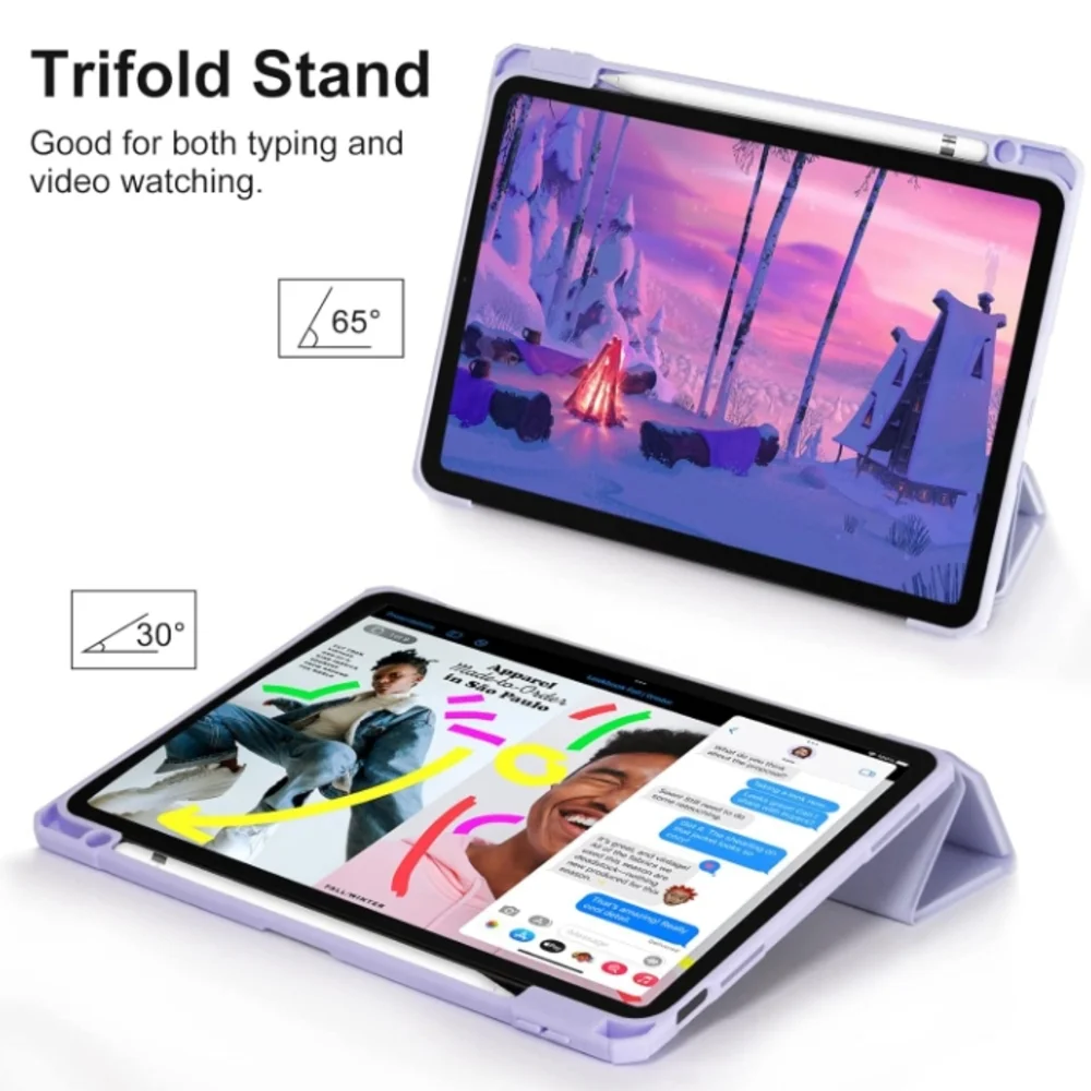 Lavender Remarkable 2 Or iPad 10th Generation Tablet Cover